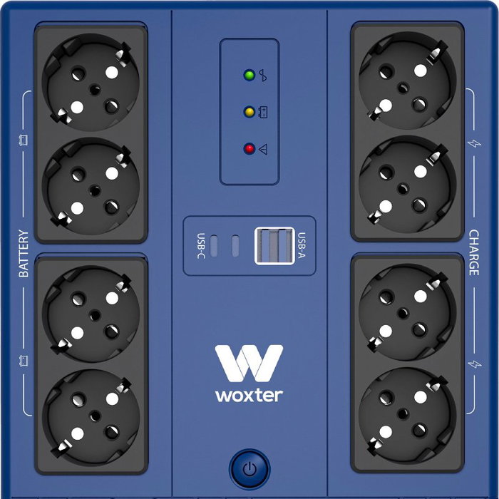 Woxter Multibase 800VA/480W 8 Salidas Formato Torre